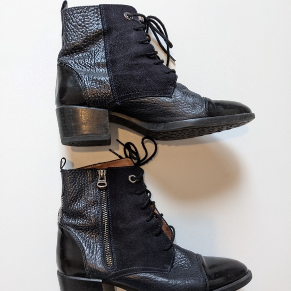 Hispanitas lace + zipper ankle boots - Size 6 - Picture 2 of 7